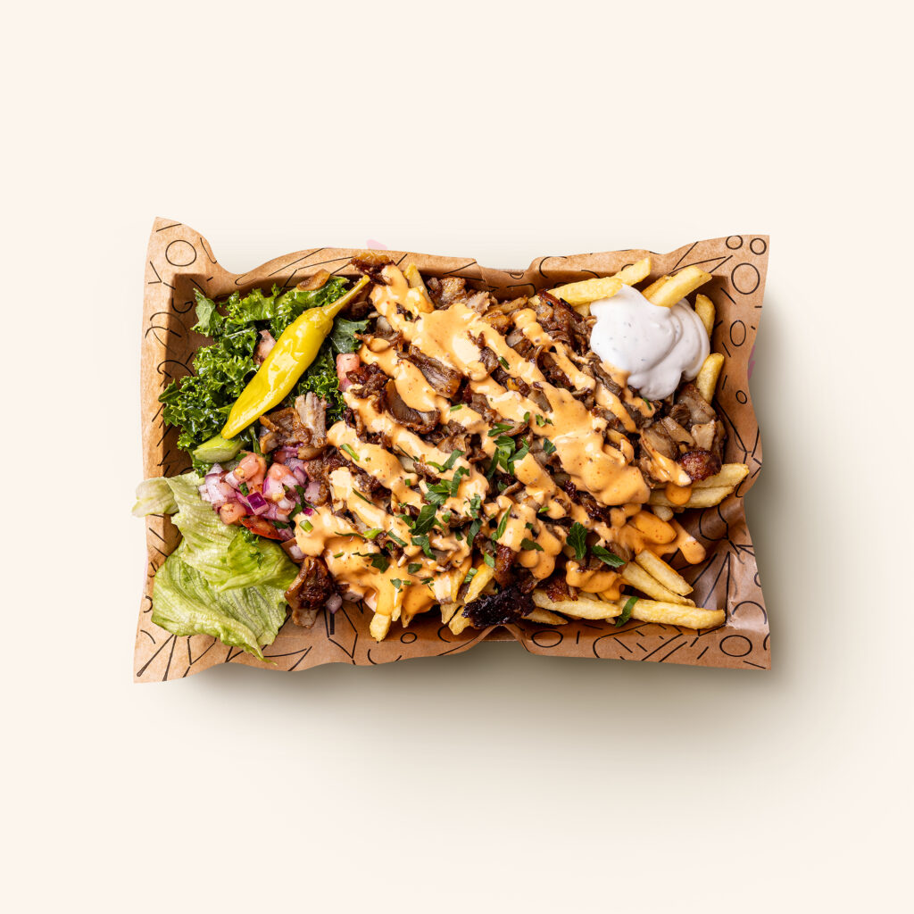 Kycklingtallrik med pommes